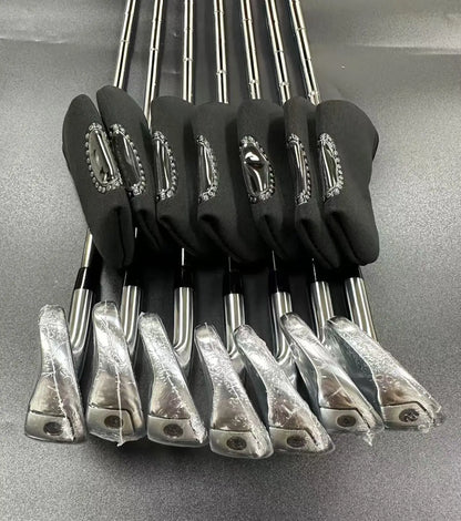 New Brand Golf Irons Silver Color Set P 790 456789p With Shaft and Grip P790 Golf Club Iron Set 8pcs Head Cover Free Shipping