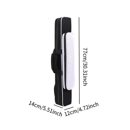 Billiard Cue Case 1/2 Jointed Cue Case Billiard Pool Cue Stick Carrying Case Snooker Cue Billiard Cue Case 1/2 Cue Case Soft