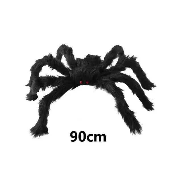 Halloween Big Plush Spider Halloween Decoration Party Props Outdoor Big Spider Decoration Chamber Trick a Prank  Big Spider