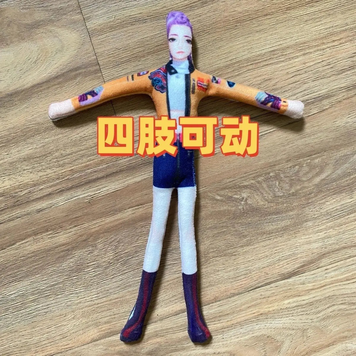 New in Stock Kpop Demon Hunters Saja Boys Rumi Mira Zoey Plush Doll Cute Cotton Anime Peripherals Toy Halloween Christmas Gift
