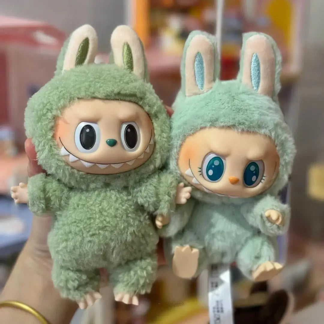 Labubu the Monster Exciting Macaron Series Blind Box Labubu Have a Seat Series Blind Bag Figure Vinyl Plush Doll Mystery Box Toy