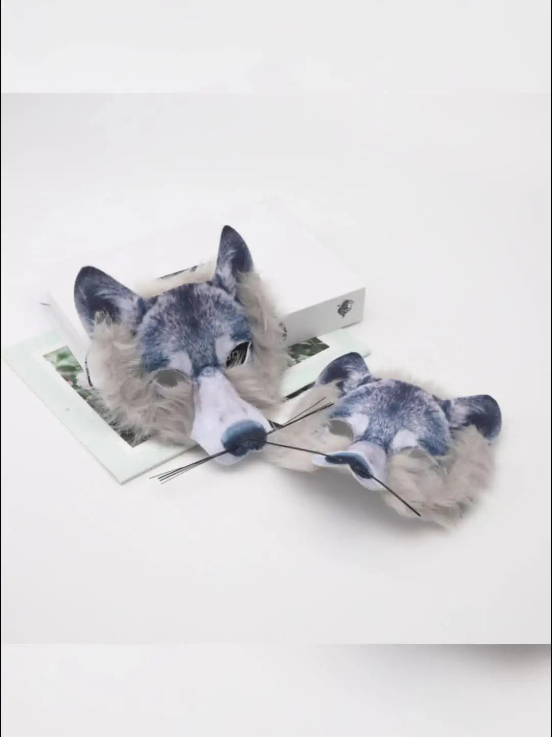 1 Piece Animal Wolf Mask for Everyone, Universal for Halloween Party Gathering