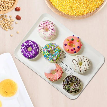 Donut Stress Relief Toy Party Favor Realistic Dessert Artificial Doughnuts Shop Decorations Birthday Party Kids Adults