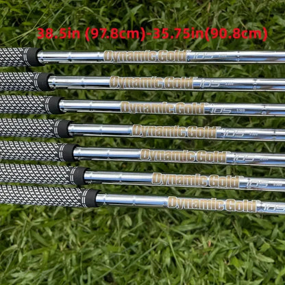 Mens Iron Set MB-101 Left Handed Golf Clubs MB101 Silver 7pcs(4,5,6,7,8,9,P)