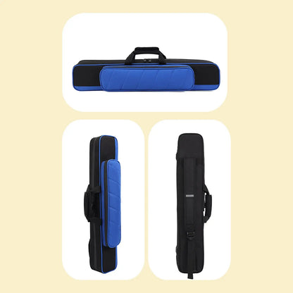Billiard Cue Case 1/2 Jointed Cue Case Billiard Pool Cue Stick Carrying Case Snooker Cue Billiard Cue Case 1/2 Cue Case Soft