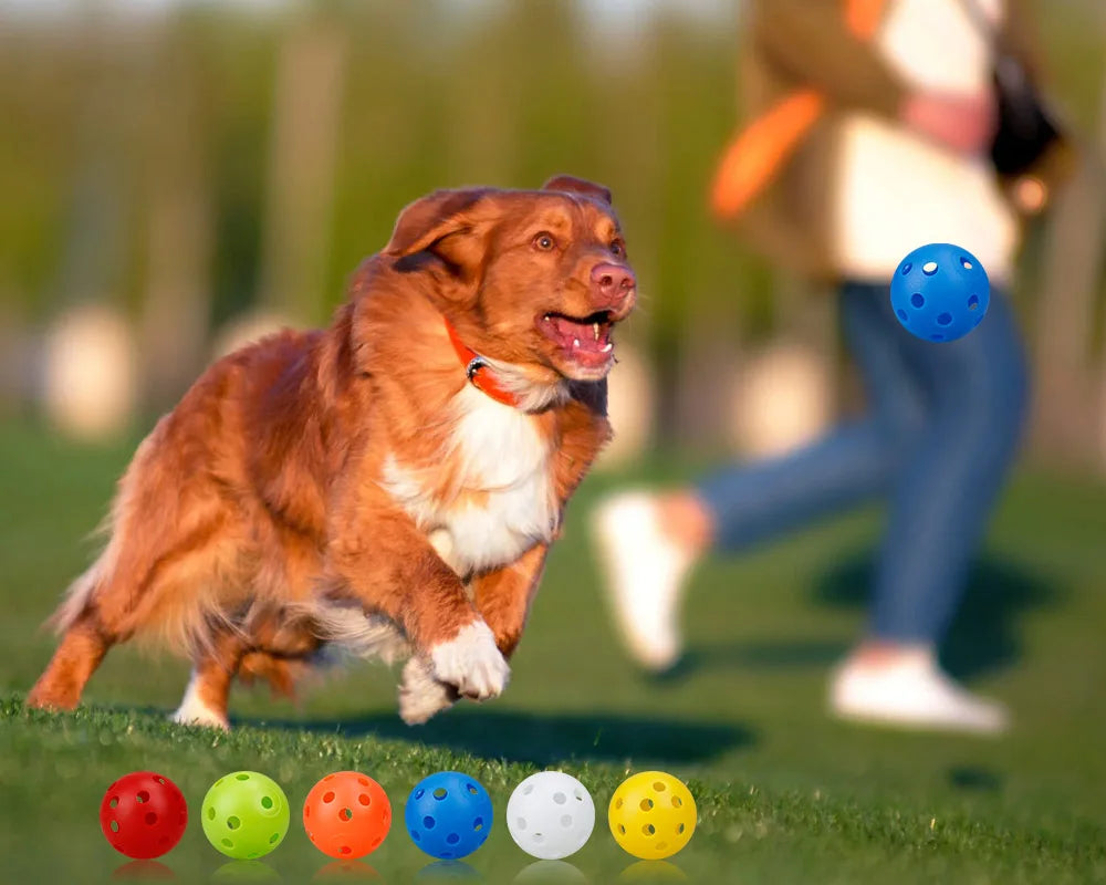 12/50pcs 42MM Practice Golf Balls Plastic Airflow Golf Ball Colorful Golf Practice Equipment