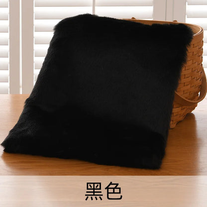 2.5cm Imitation Rabbit Fox Fur Grass Counter Decoration Carpet Clothing Scarf Animal Fur Suit Fabric