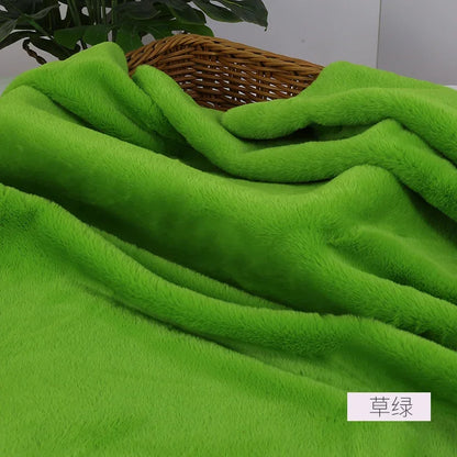 Imitation Rex Rabbit Plush Fabric by Meters for Needlework Clothes Toys Pillowcases Diy Sewing Soft Warm Thick Smooth Fur Cloth