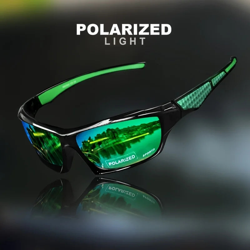 Fashion Sports Sunglasses Polarized UV Protection Personalized Glasses Round Frame Metal Men's and Women's UV400 Eyewear