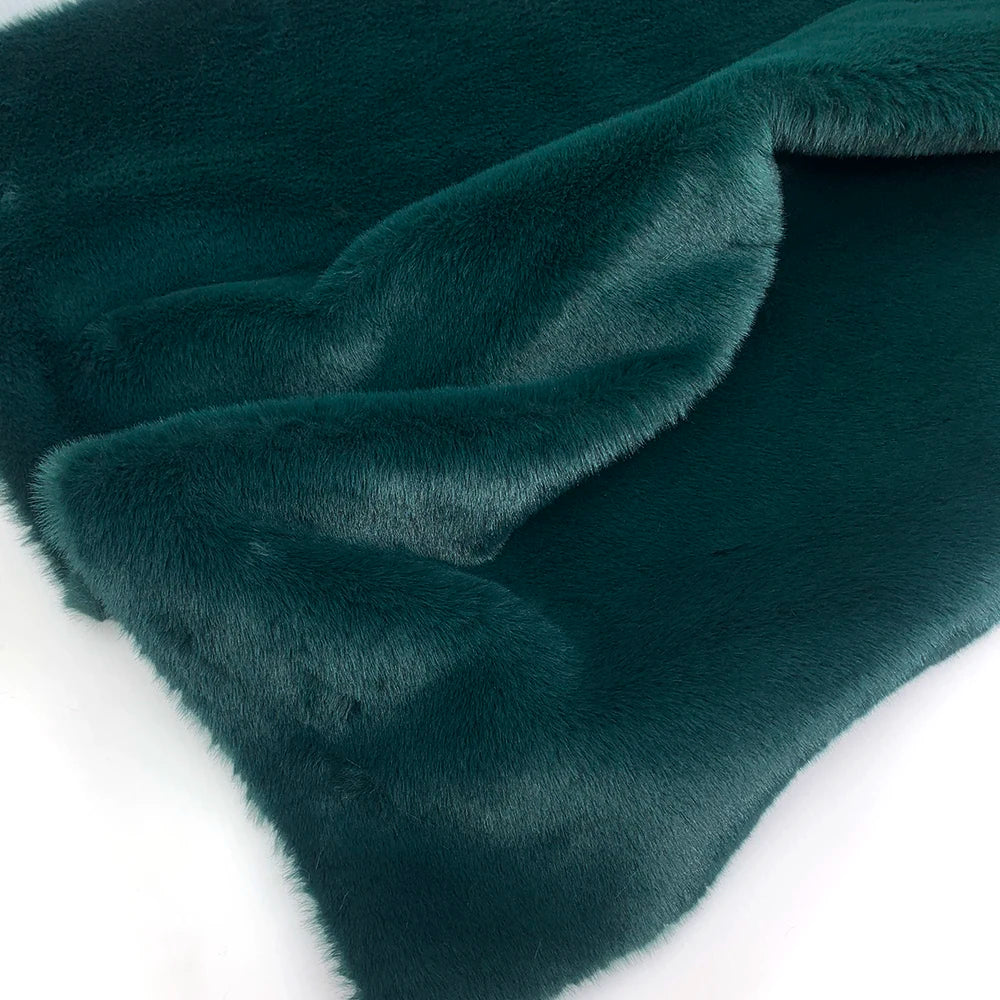 Sewbato 10mm 100% Polyester Faux Fur Fabric 50x50cm Environmentally Friendly Soft Minky Fabric Plush Toy/Clothing Plush Fabric