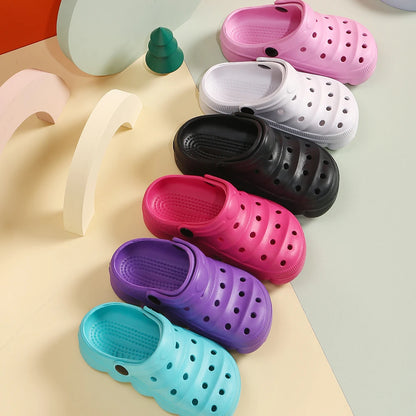 New Child Waterproof Slippers Summer Outdoor Women Slides Soft Sole Garden Shoes Indoor Classic Nursing Clogs Sandals Slide
