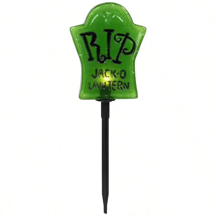 3-Pack Artificial Tombstone Decorations - Halloween Cemetery Grave Stones With Realistic Details, Weather-Resistant Outdoor