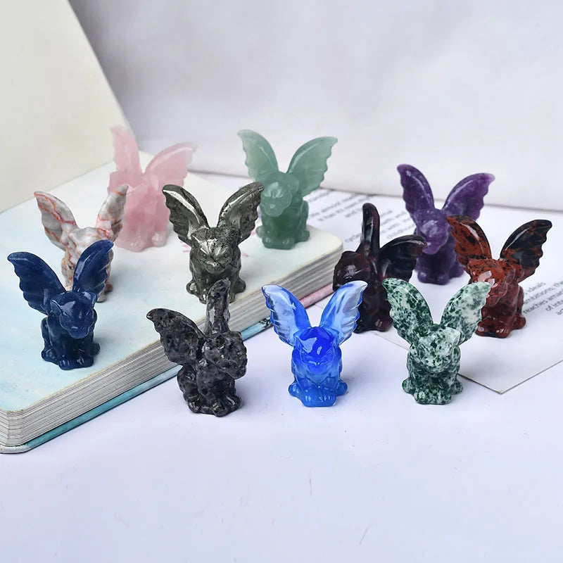Crystal Gargoyle Room Decor Crystals Home Decorations Crystal Witchcraft Decoration Home Home Decor Halloween Decoration Anime