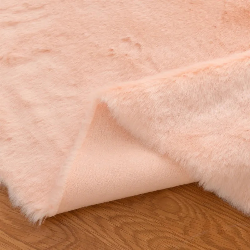 2.5cm Imitation Rabbit Fox Fur Grass Counter Decoration Carpet Clothing Scarf Animal Fur Suit Fabric