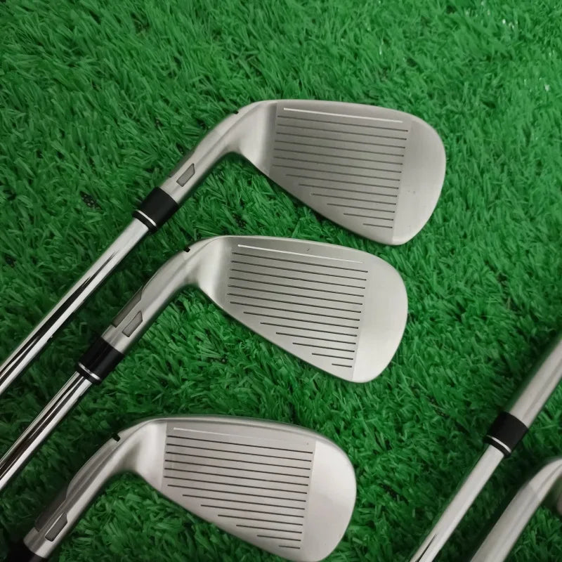 2024New Men's Golf Club Silvery Qi-10 Irons Set 5-9pas Wedges 8pcs R/S/Sr Flex Steel/Graphite Shaft Assemble With Head Cover