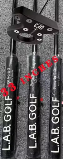 LAB Golf DF3 Putter Balanced Putter Black/Blue/Green/Red/Pink Color Black Steel 33 34 35 Inch LAB Golf Club With Head Cover