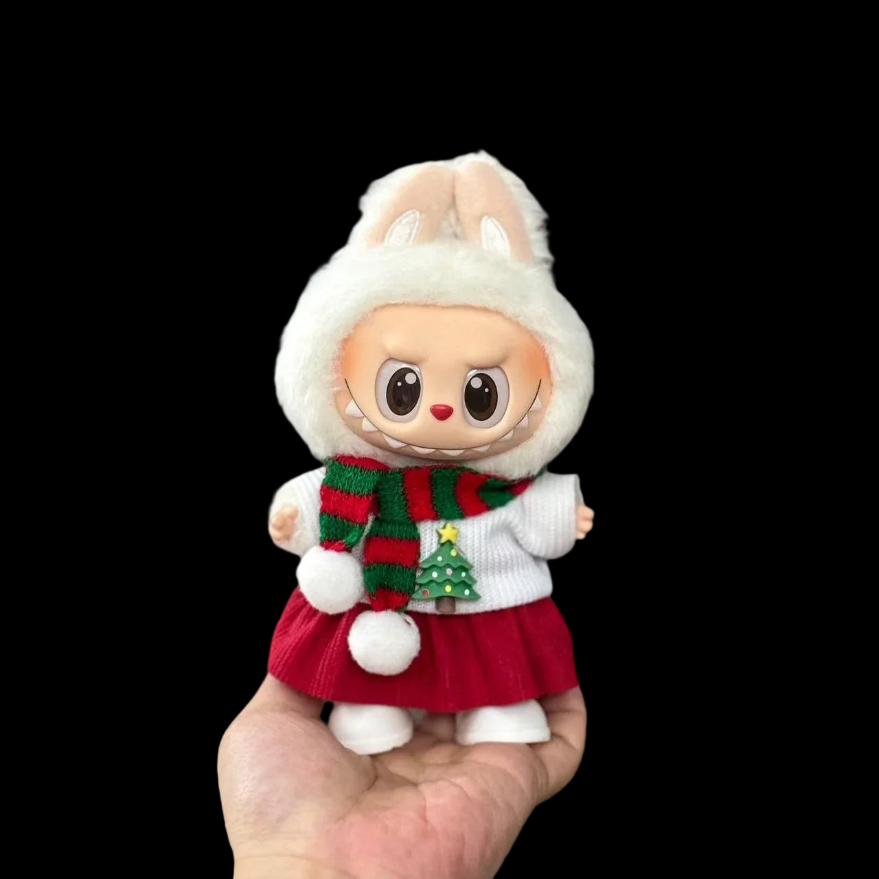 Christmas New Year's Decoration Clothes for Labubu 3.0 V1/V2 Doll Festival Clothing Outfits for Ropa Labubu Doll Accessories