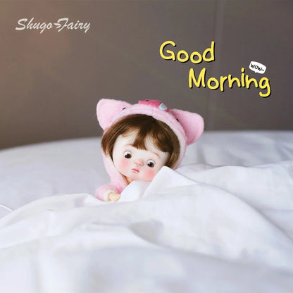 Shugafairy OB QBaby BJD Doll 1/11 Customized  Fleshy Face Big Head Sweet Style Ball Jointed Dolls