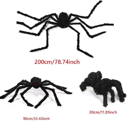 Horror Halloween Spider Web Giant Stretchy Cobweb for Yard Outdoor Haunted House Bar Decoration Supplies Halloween Party Props
