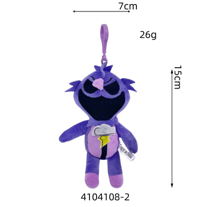 15CM Nightmare Critters Plush Toy Keychain Nightmare Lamb Fluffty Toy Game Role Stuffed Pendant Doll Toy Christmas Gift for Kids