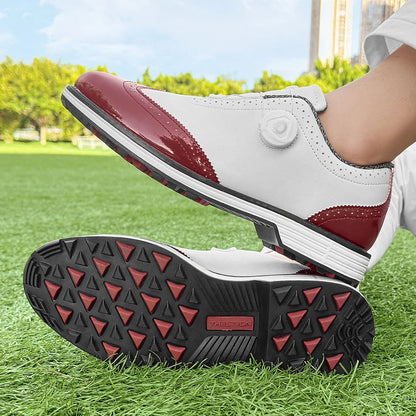 Men Golf Shoes Spikes Golf Sneakers Comfortable Walking Footwears Size 39-49