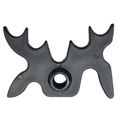 Pool Cue Bridge Head Snooker Billiards Cue Rack Bridge Head Billiards Cross Antlers Rod Holder Accessories