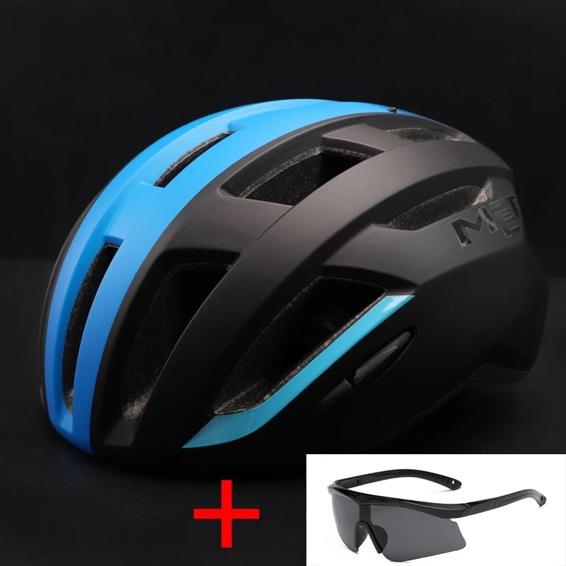 Bike MET Rivale Helmet Ultralight Road Bicycle Helmet Racing Outdoor Sports Mountain Cycling Helmets Women and Men Riding Hats