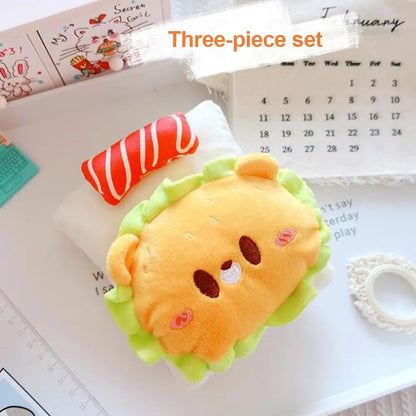 Doll Bed for Labubu Bed Contain 2 Pillows Sleeping Bag 1/12 BJD Doll GSC Body9 for Molly DOD YMY Obitsu11 Doll Accessories
