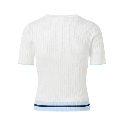 2025 New Women's Summer Knitted Shirt, Women's Golf Sports T-Shirt, Comfortable and Breathable, Free Shipping