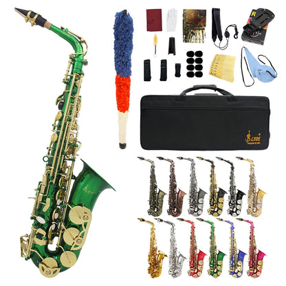 SLADE Eb Alto Saxophone High Quality Brass Body Saxophone Set Professional Woodwind Instruments With Case Reed Sax Accessory