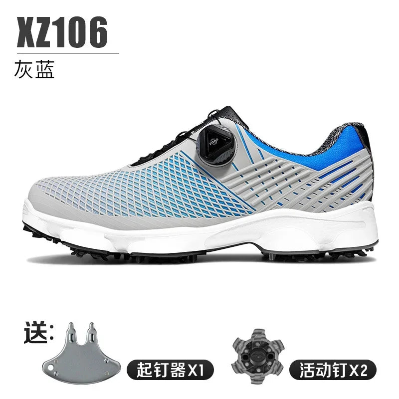 PGM Golf Sports Men's Shoes Waterproof Fashion Casual Sneakers Quick Lacing Breathable Non-Slip XZ106 Wholesale