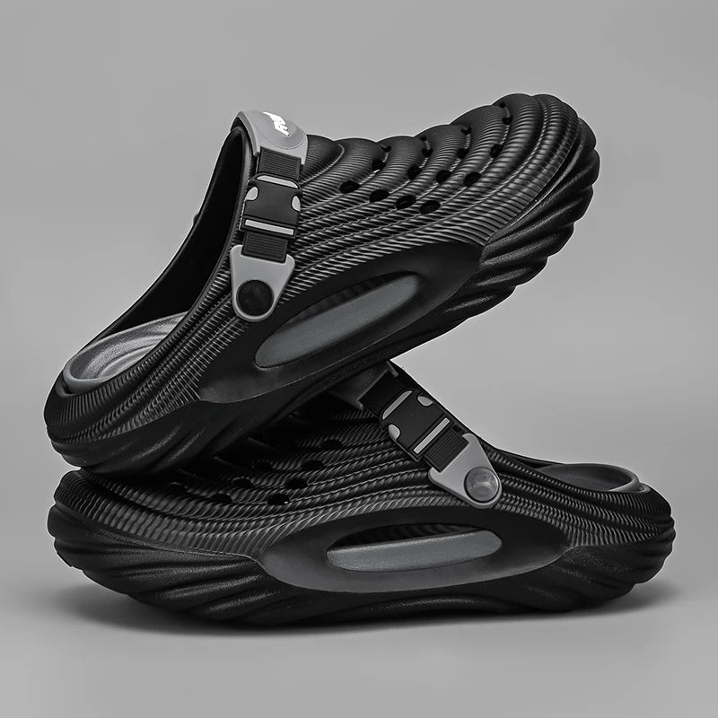 Unisex Summer Slippers Men Clogs Platform Women Beach Sandals Outdoor Casual Non-Slip Footwear Men Sandals