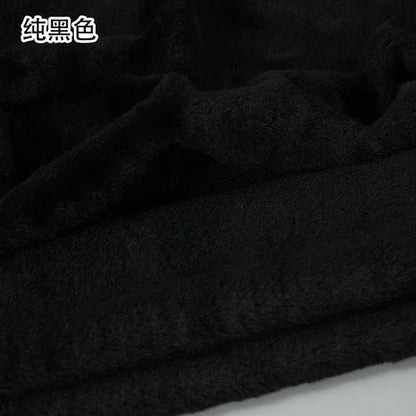 40x50cm Faux Rabbit Fur Fabric 8mm Encrypted Soft Fur Short Plush 100% Polyester Handmade DIY Clothing Home Textiles Scarf Doll