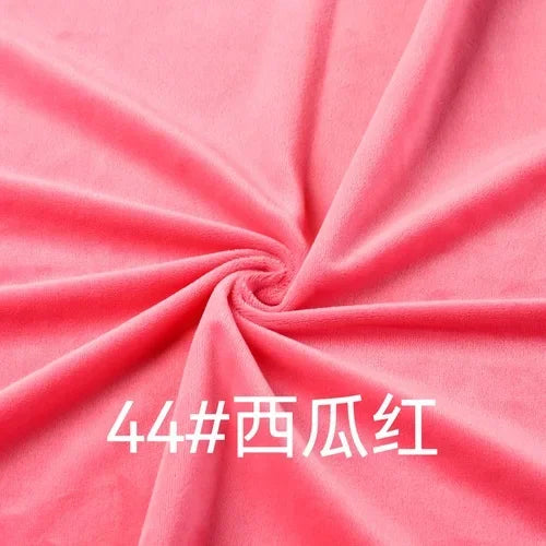 50CM* 50CM Crystal Super Soft Fluff Length 1mm Short Plush Fabric Doll Pillow Cover Blanket Pet Nest Bedding DIY Clothing Fabric