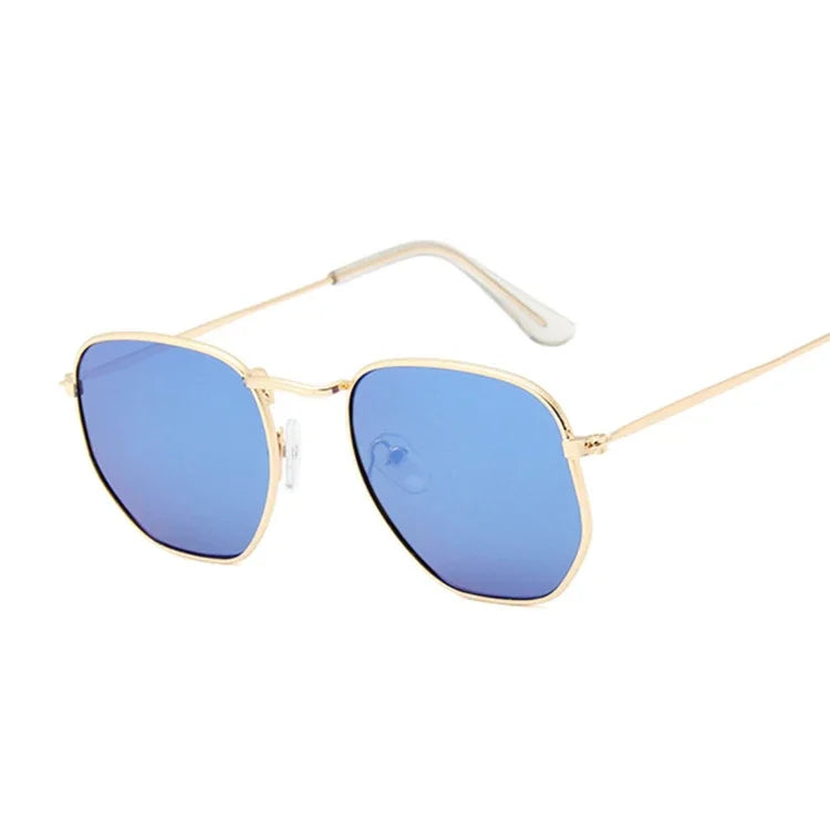 ONEVAN 2024 Vintage Square Sunglasses Women Brand Designer Sun Glasses Men/Women Retro Small Frame Metal Sunglass Shades Glasses