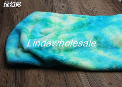 Imitation Rainbow Cloth Plush Fabric, Handmade Toy Bag Background Clothing Curtain Pillow Tablecloth Material,faux Fur Fabric,