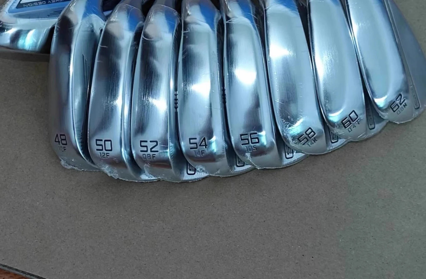Free Shipping Golf Single Sand Wedge Wedges BV SM10 50 52 54 56 58 60 Degree 6 Pieces  Totally as One Set
