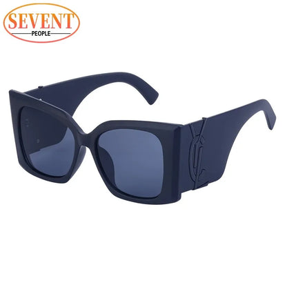 Oversized Cat Eye Sunglasses Women 2025 Luxury Brand Designer Fashion Square Sun Glasses for Female New Trend Big Frame Sunglass