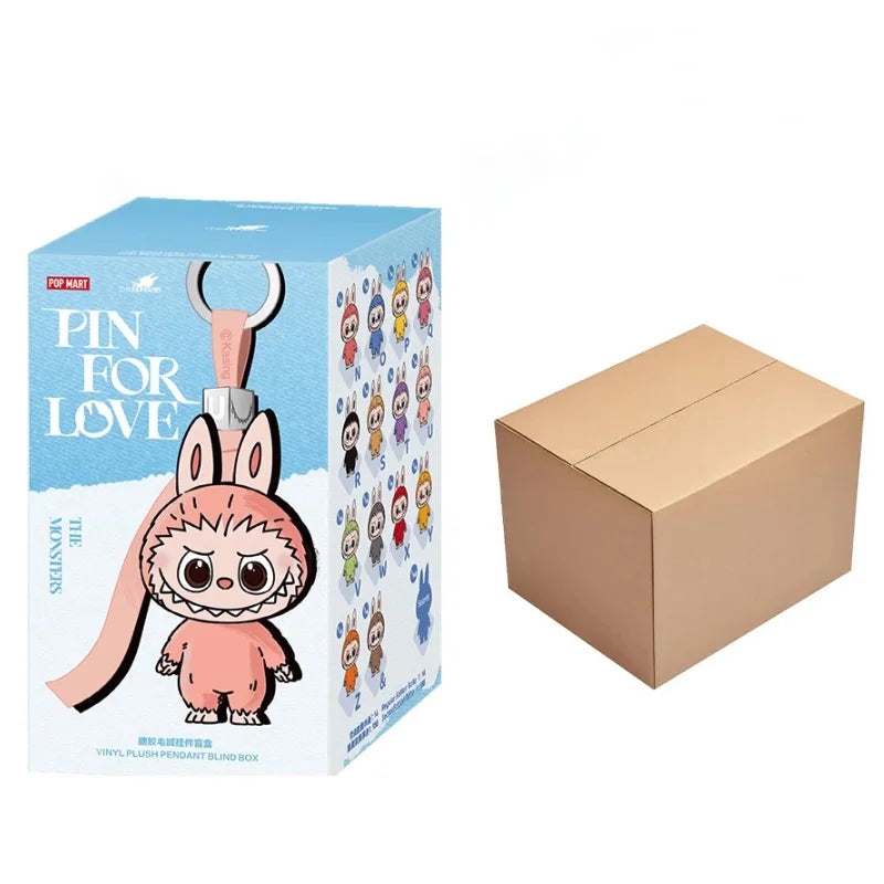 Original POPMART LABUBU V4 N-Z Heart Secret Series Vinyl Face Blind Box Face Series Collection Faction Figures Model Collection