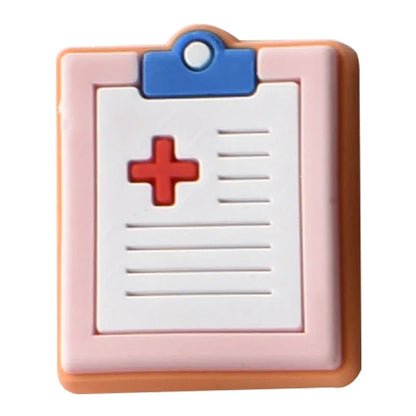 100Pcs Bulk Shoe Charms for Crocs Accessories Organ Medical Care Shoes Charm for Croc Decorations Pins Men Jeans Woman Clogs