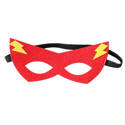 Superhero Kids Cosplay Masks Hulk Spiderman Captain America Mask for Boys Girls Birthday Party Halloween Accessory Props