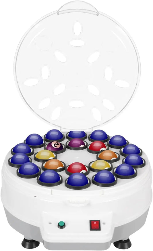 Ball Cleaning Machine, Electric Pool Ball Polishing Washing Machine, Automatic Pool Ball Cleaner for 22 Billiard and Snooker Bal