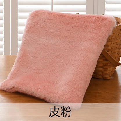 2.5cm Imitation Rabbit Fox Fur Grass Counter Decoration Carpet Clothing Scarf Animal Fur Suit Fabric