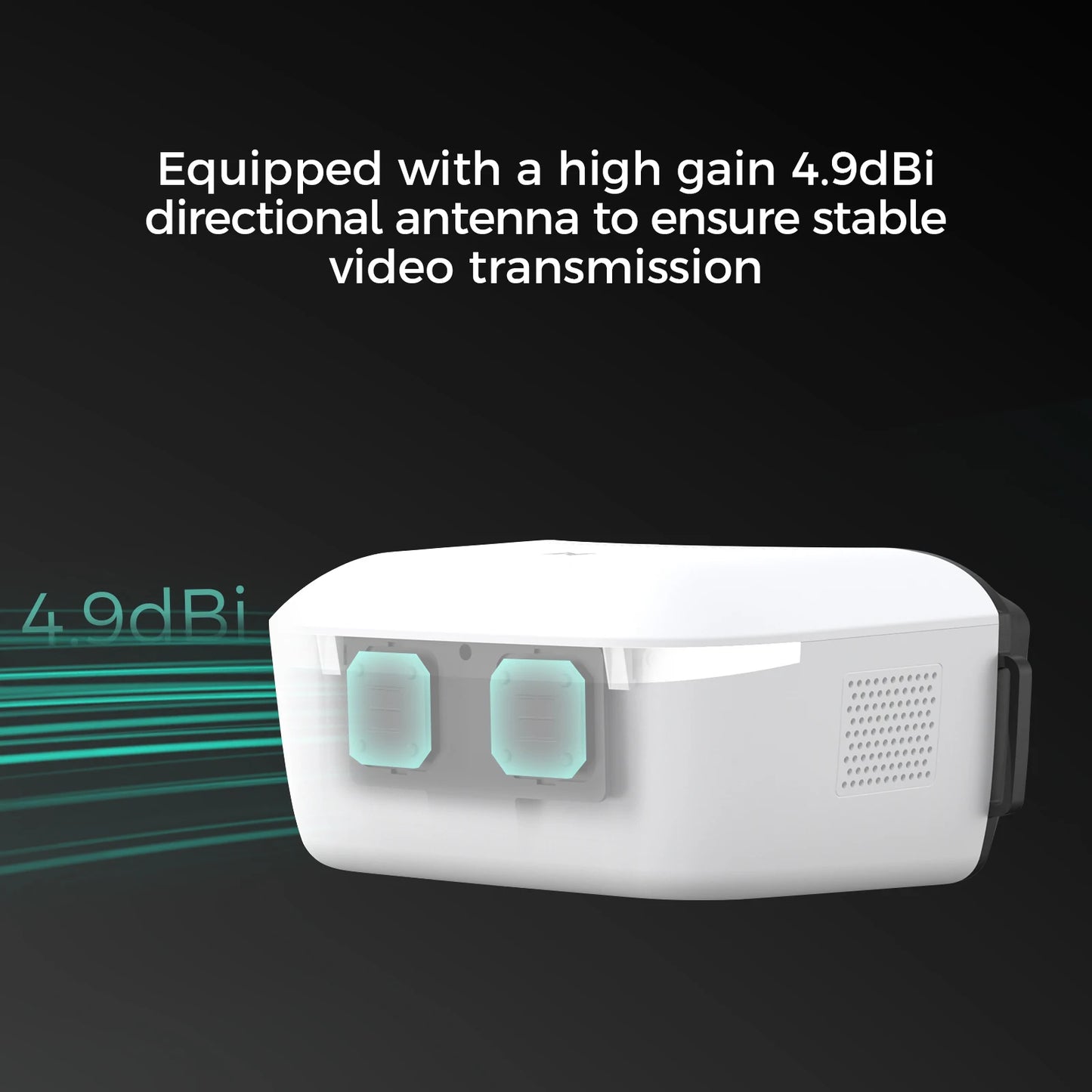 Caddx Walksnail Avatar HD FPV Goggles L 1920x1080 4.5 Inch 4km Distance Head Tracking for RC Cars FPV Drones Fixed-Wing Gimbal