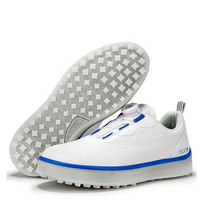 Golf Sneakers Summer Men's Shoes Comfortable Cushioning Sneakers Knob Waterproof and Anti Slip