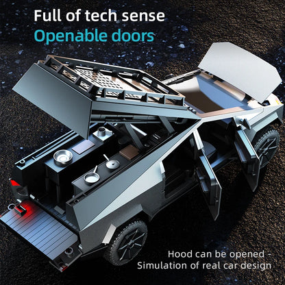 JJRC C8817 Alloy RC Car Remote Control Car Simulation Camping Equipment Pickup Truck Model Rc Car Kids Toys Boy Gifts