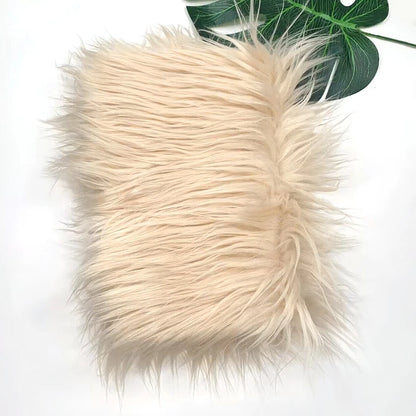 Faux Fur Fabric 46 Colors 160x50cm 8cm Soft Long Plush Handmade Doll/Clothing Shaggy Fabric