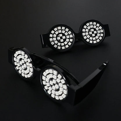 Stylish Colorful LED Glasses Unique Eyewear Accessory for Parties and Gatherings