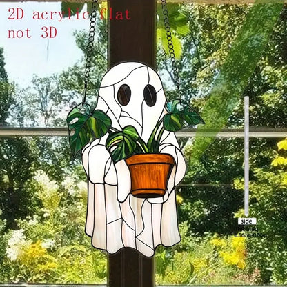 1pcs Thrilling Gothic Window Decoration - Suitable for Halloween Decoration and Haunted House Aesthetics, Wall Decoration