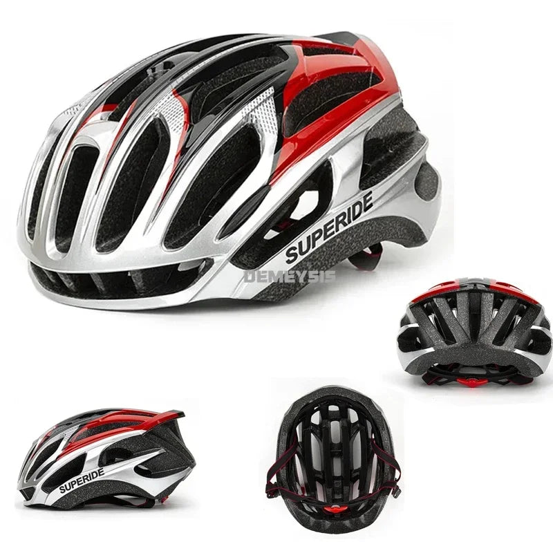 Road Bike Helmet Ultralight Bicycle Helmets Men Women Mountain Bike Riding Cycling Integrally-Molded Helmet